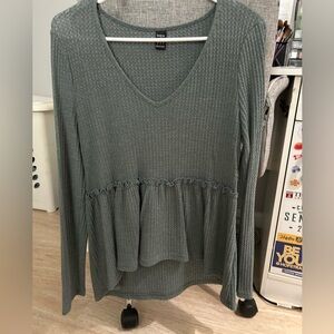 Green Knit Sweater
